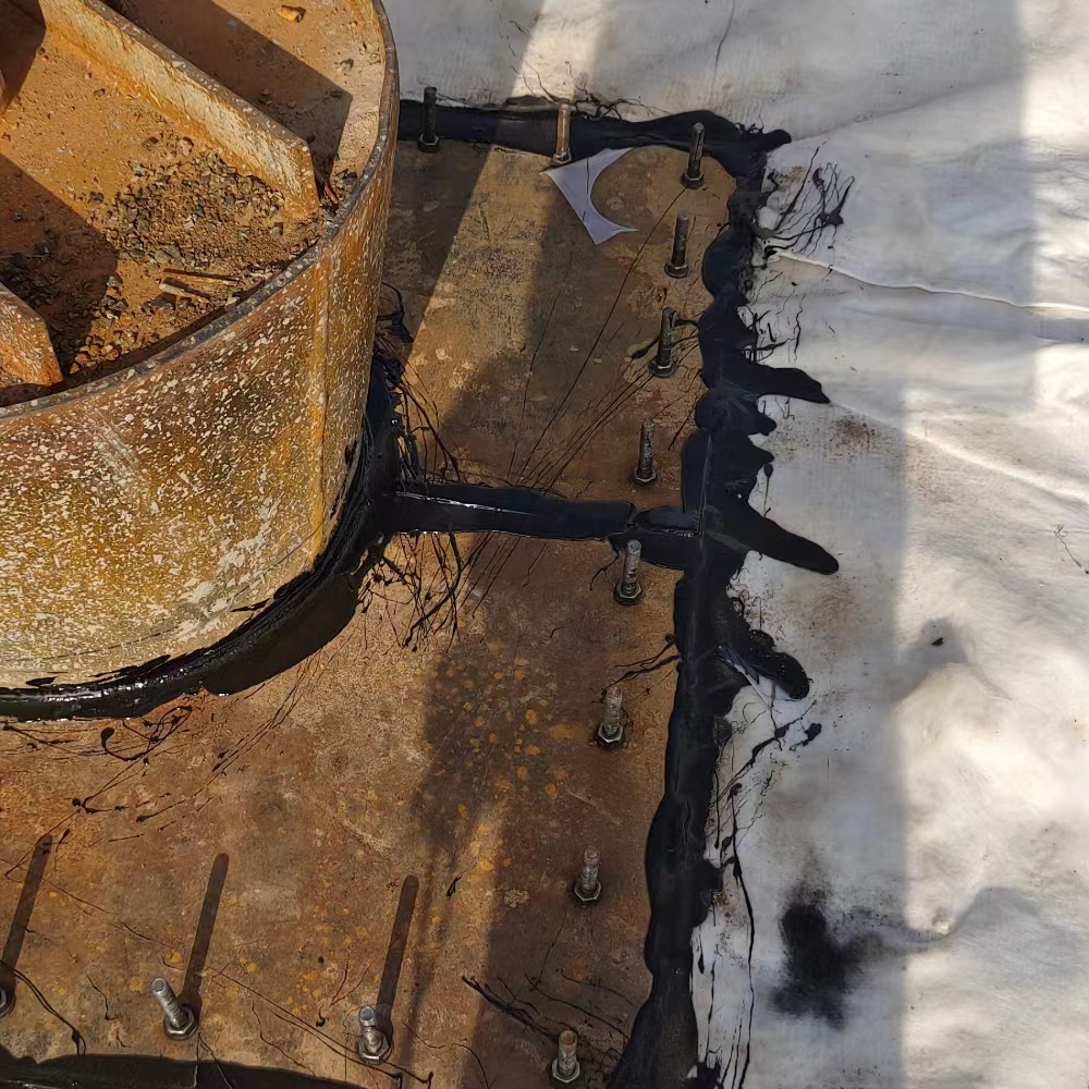 復(fù)合膜施工中關(guān)鍵部位