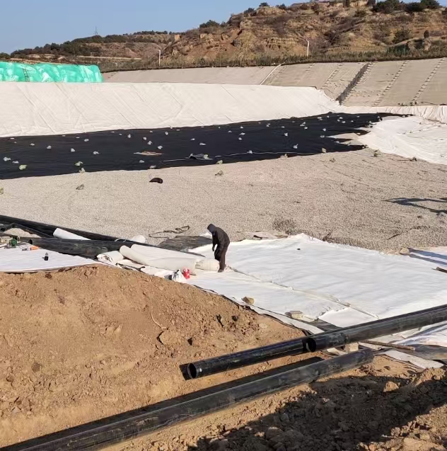 垃圾填埋廠土工膜的施工流程